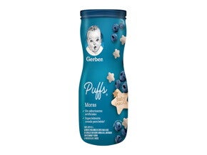 Gerber Snacks puffs etapa 4 Moras