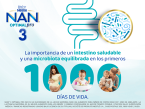 Microbiota en 1000 días
