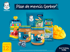 Menús con productos Gerber Etapa 4