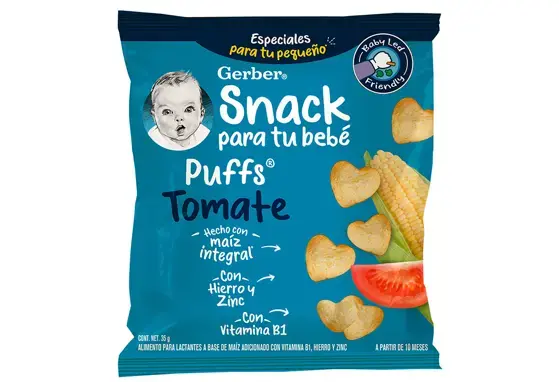 GERBER® Snack Puffs® Tomate GERBER® Snack Puffs® Tomate