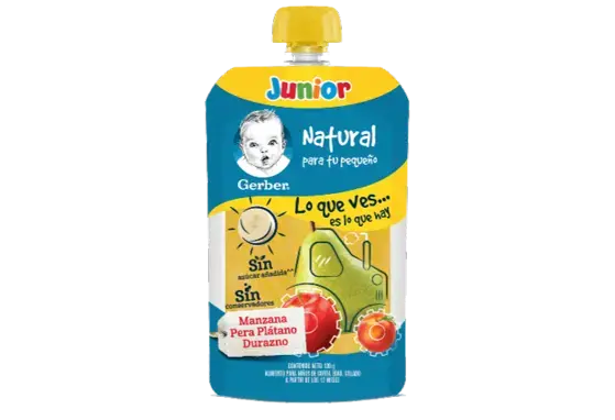 Manzana pera y plátano