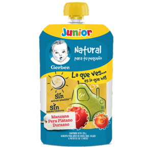 Manzana pera y plátano