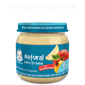 Manzana y guayaba