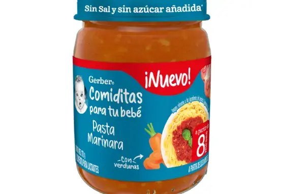 Papilla Gerber® Pasta marinara Etapa 3 Papilla Gerber® Pasta marinara Etapa 3