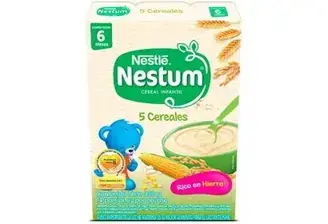 Cereal infantil NESTUM® 5 Cereales x 200 g