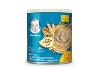 Cereal Gerber ® Trigo Integral Miel Cereal Gerber ® Trigo Integral Miel