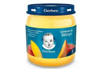 Compota GERBER® de Mango