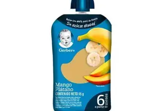 COMPOTA GERBER® MANGO-PLÁTANO