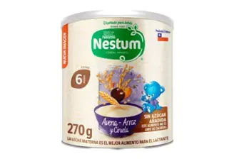 Cereal NESTUM® Avena Arroz y Ciruela