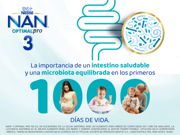Microbiota en 1000 días