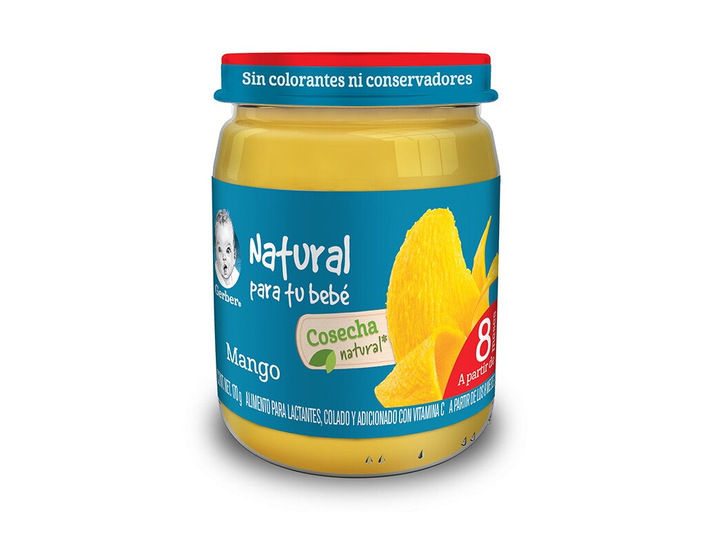 Papilla Gerber Mango Etapa 3
