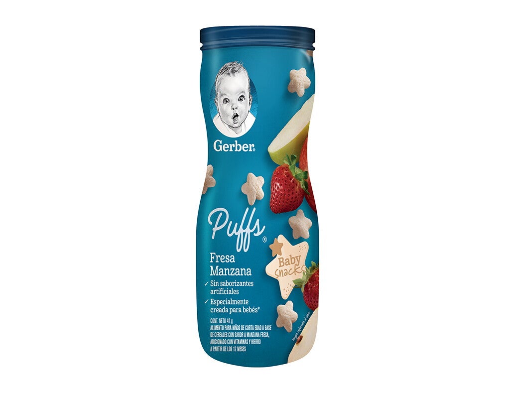 Gerber Snacks puffs® etapa 4