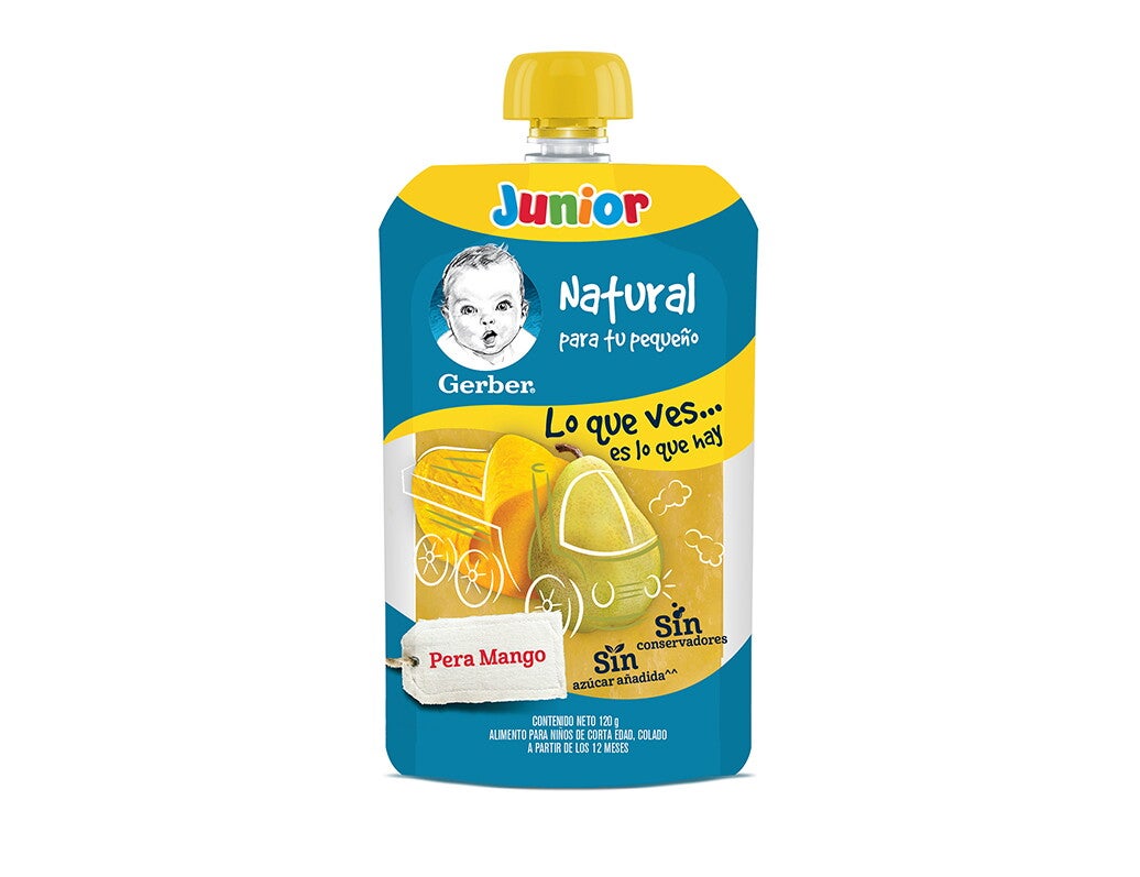 Gerber Junior pouch frutas