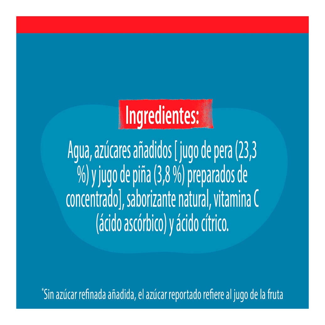 Gerber Bebida Hidratante Etapa 3 Ingredientes