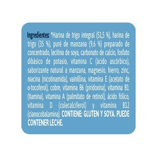 Cereal Gerber Trigo Integral Y Manzana Ingredientes