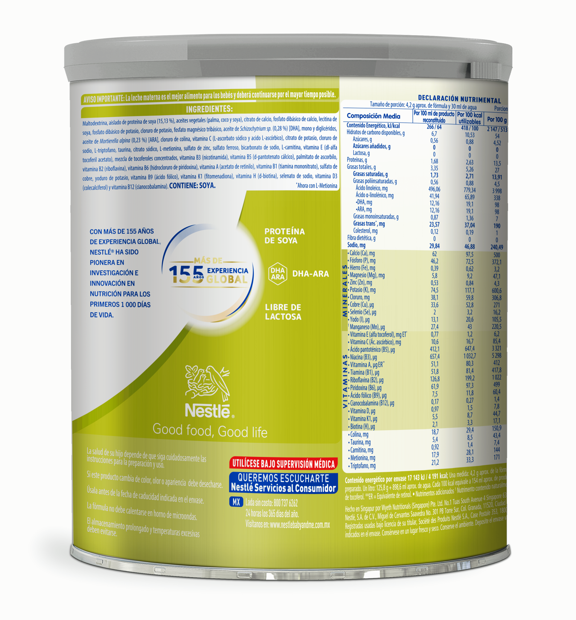 Nan expert pro soya 9