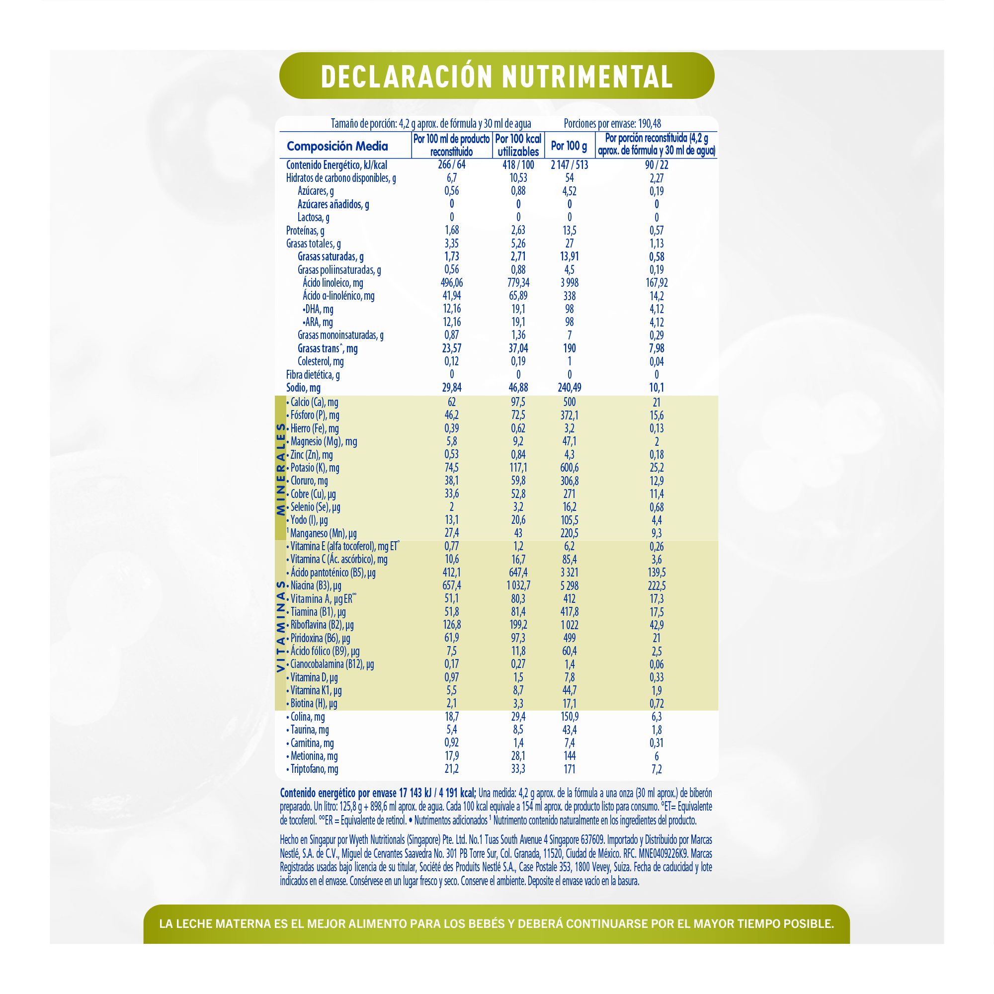 Nan expert pro soya 8