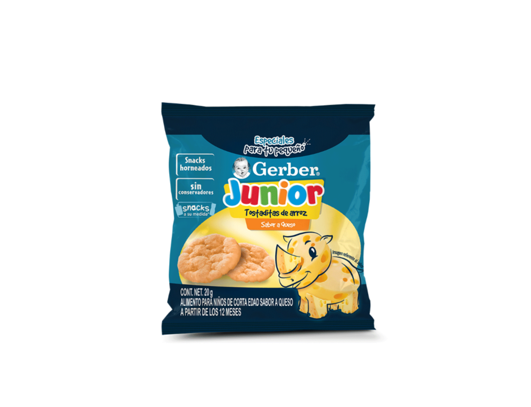 Gerber® Snacks tostaditas etapa 3