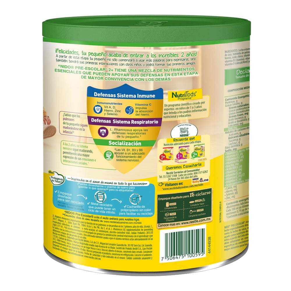 NIDO PREESCOLAR BACK