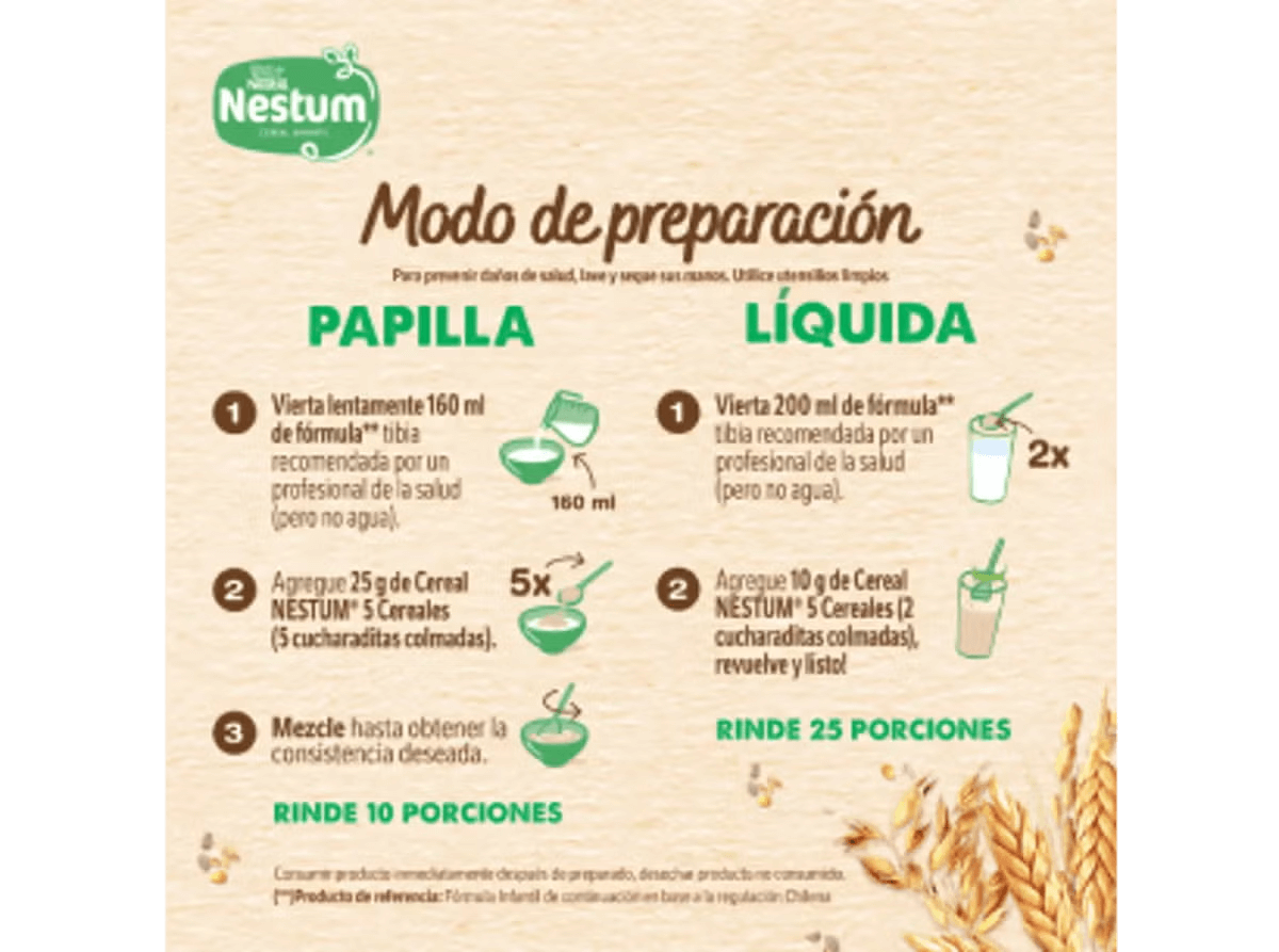 Cereal NESTUM® 5 Cereales