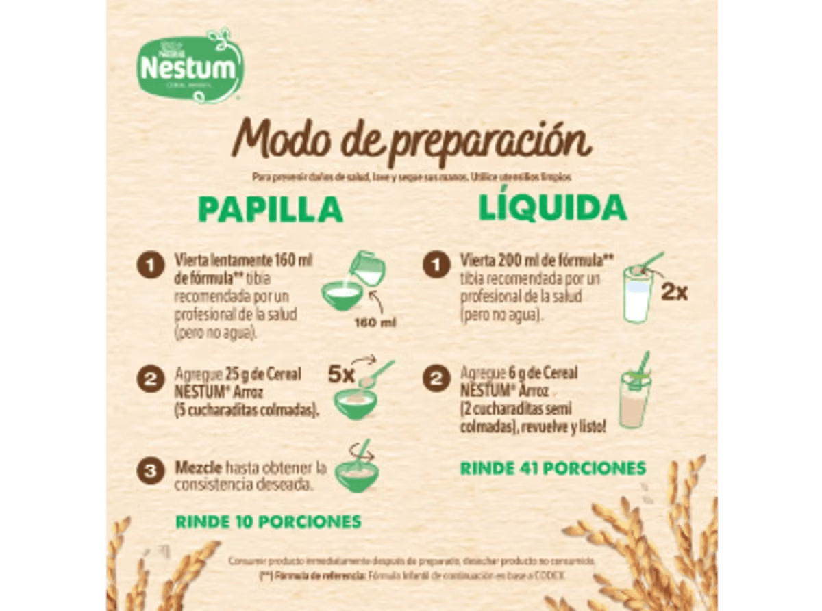 Cereal NESTUM® Arroz