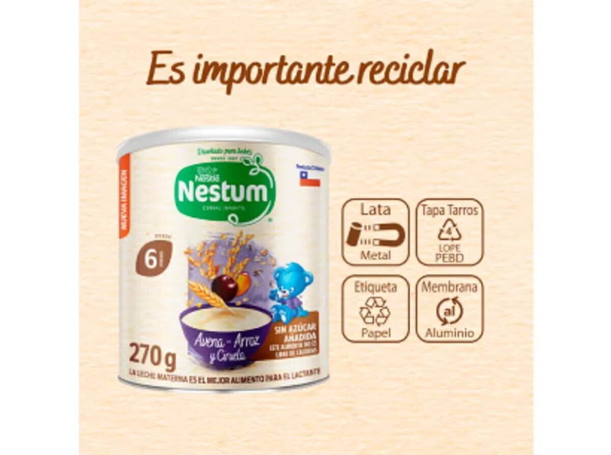 Cereal NESTUM® Avena Arroz y Ciruela