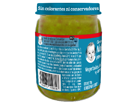 Gerber® Papilla Vegetales Huerto