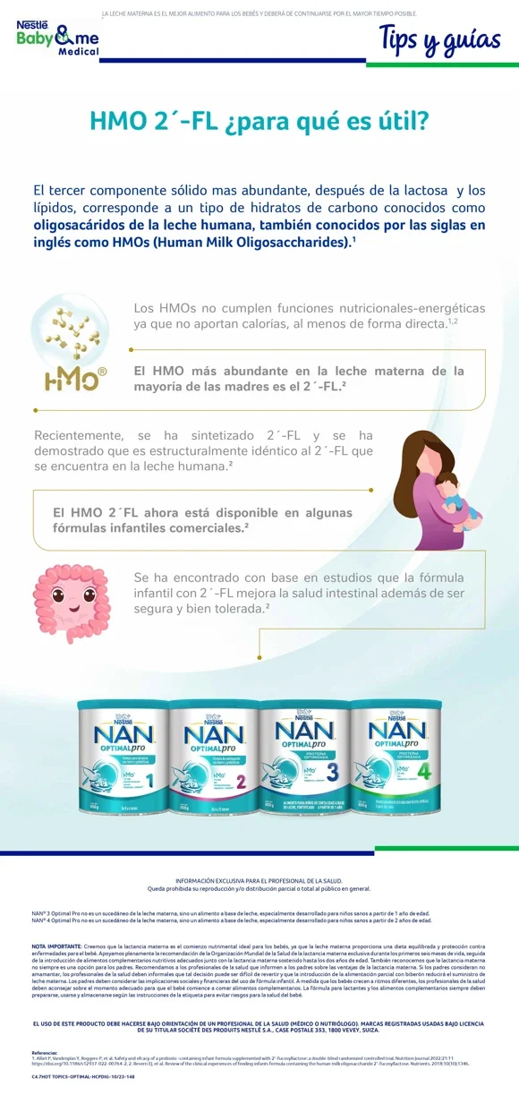 HMO 2´-FL ¿Para qué sirve?